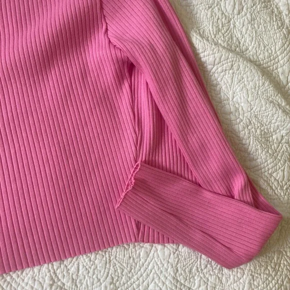 Zara rubbed pink top size S and cardigan M size sells as a set - Picture 15 of 16